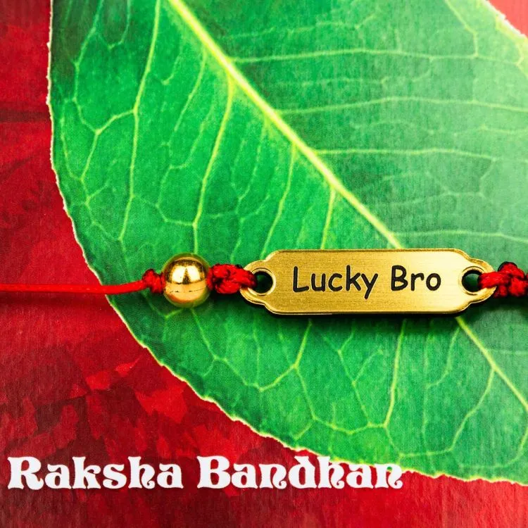 Buy Lucky Bro Rakhi Online